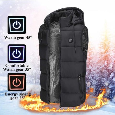 🔥Last Day Promotion 60% OFF-2022 Updated Version LED Controller Heated Vest For Men & Women - Buulgo