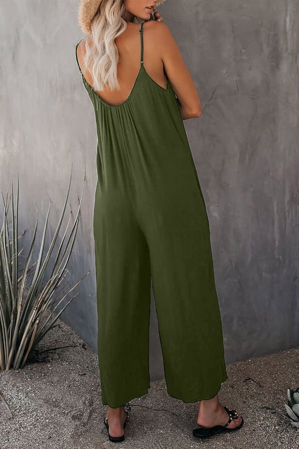 Ultimate Flowy Jumpsuit with Pockets🌟Last Day Promotion 50% OFF - Buulgo