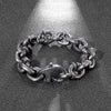 Carregar imagem no visualizador da Galeria, Bending Nails Heavy Stainless Steel Bracelet - Buulgo