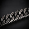 Carica l&#39;immagine nel visualizzatore Galleria, Blackened Diamond Cut Chain Stainless Steel Bracelet - Buulgo