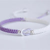 Load image into Gallery viewer, To My Granddaughter &quot;Forever Linked Together&quot; Handmade Braided Bracelet - Buulgo