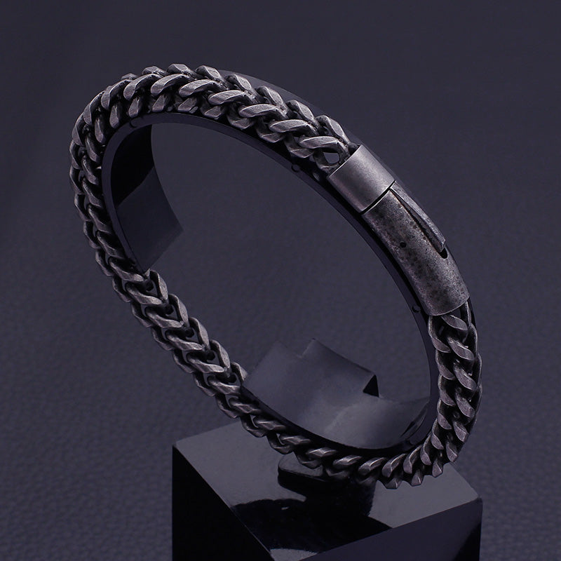 Wheat Chain Stainless Steel Bracelet - Buulgo