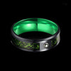 Carica l&#39;immagine nel visualizzatore Galleria, Celtic Dragon Carbon Fiber Ring Band - Buulgo