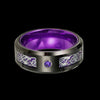 Laden Sie das Bild in den Galerie-Viewer, Celtic Dragon Carbon Fiber Ring Band - Buulgo