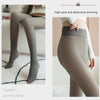 Afbeelding laden in Galerijviewer, Flawless Legs Fake Translucent Warm Plush Lined Elastic Tights - Buulgo