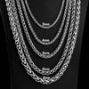 Ladda in bild i Galleri Viewer, Wheat Ear Chain Stainless Steel Necklace - Buulgo