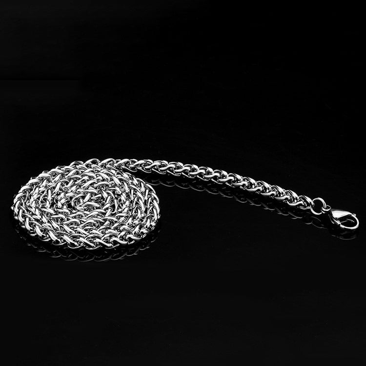 Wheat Ear Chain Stainless Steel Necklace - Buulgo