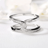 Carica l&#39;immagine nel visualizzatore Galleria, 🔗Special Bond Rectangle Interlocking Ring - 💕Mother &amp; Daughter 👩👧 Forever Linked Together🔥 Last Day Promotion 75% OFF - Buulgo