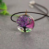 Load image into Gallery viewer, Tree of Life Glass Pendant (Plants 1 Tree) 🌲 - Buulgo